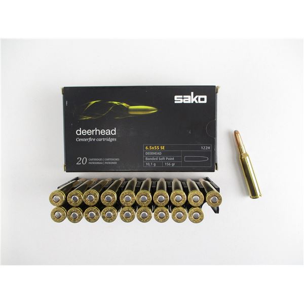 SAKO 6.5X55MM SE LOT