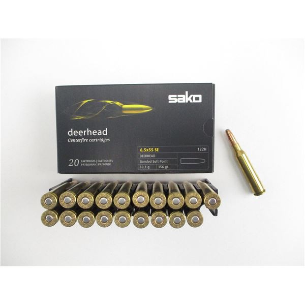 SAKO 6.5X55MM SE LOT