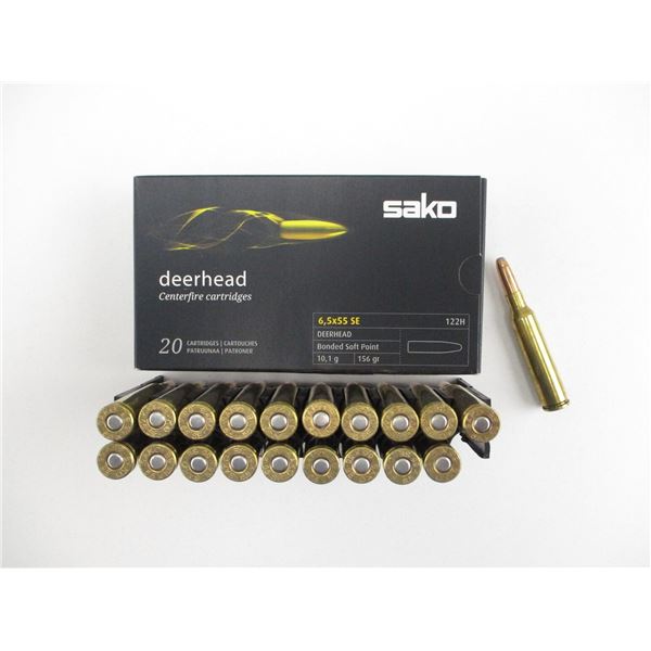 SAKO 6.5X55MM SE LOT
