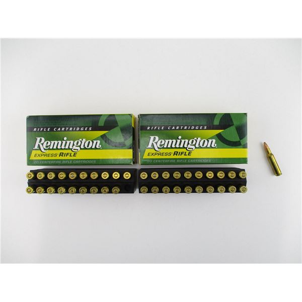 REMINGTON .222 REM AMMO LOT