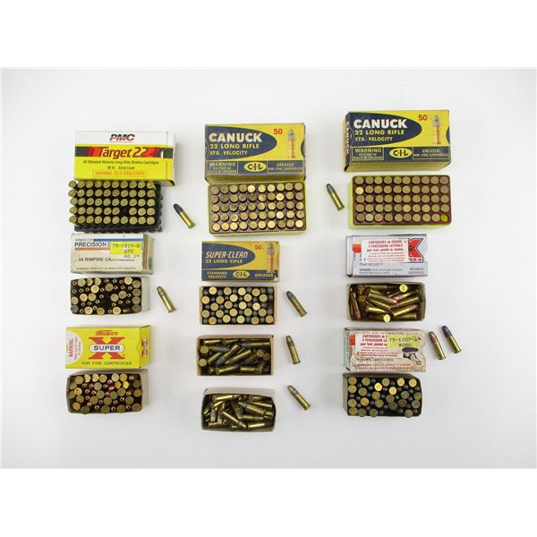 ASSORTED .22 LR AMMO LOT