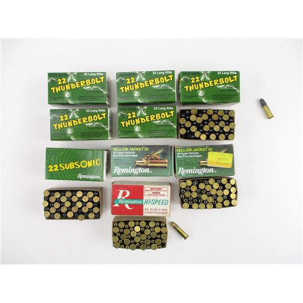 REMINGTON .22 LR AMMO LOT