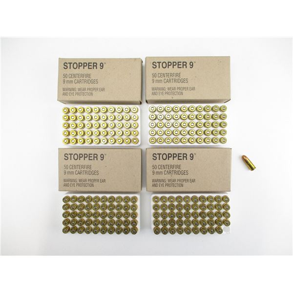 STOPPER 9 9MM LUGER AMMO LOT