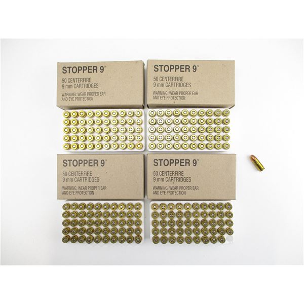 STOPPER 9 9MM LUGER AMMO LOT