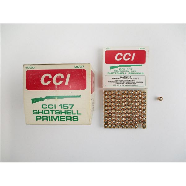 CCI NO. 157 SHOT SHELL PRIMERS LOT