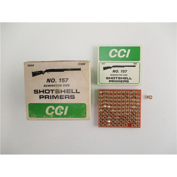 CCI NO. 157 SHOT SHELL PRIMERS LOT