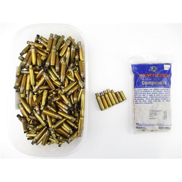 NON-PRIMED ASSORTED BRASS CASE LOT