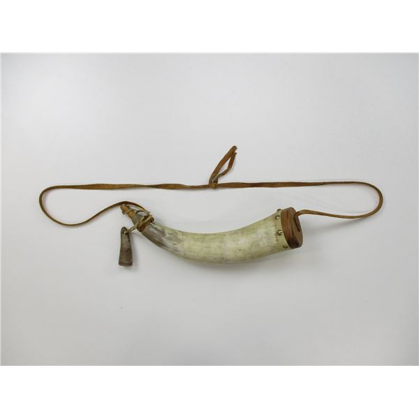 BLACK POWDER HORN