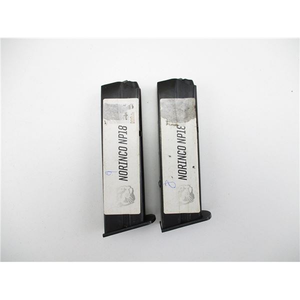 NORINCO NP 18 9MM PISTOL MAGAZINES