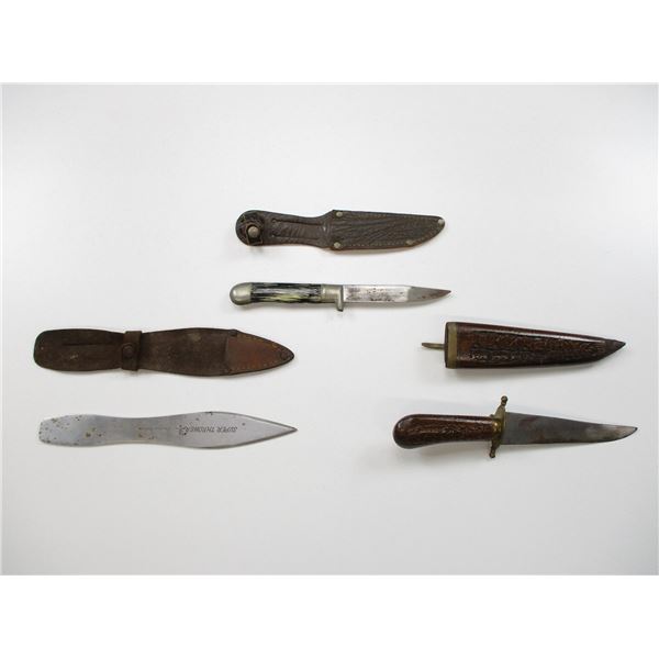 ASSORTED FIXED BLADE KNIVES