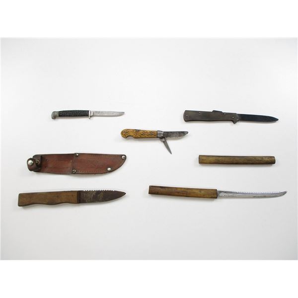 OLD JAPANESE STYLE KNIFE ETC
