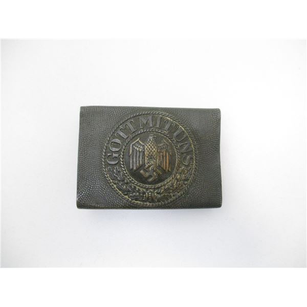 WWII GERMAN WEHRMACHT BELT BUCKLE