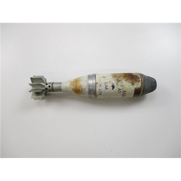BRITISH 81MM MORTAR ROUND INERT