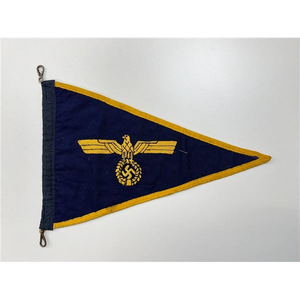 WWII GERMAN KREIGSMARINE PENNANT