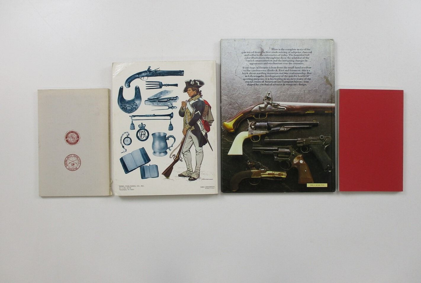 ASSORTED MILITARY GUN HISTORY BOOK LOT assorted-military-gun-history-book-lot
