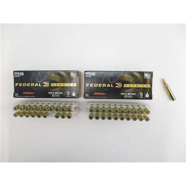 FEDERAL PREMIUM .223 REM AMMO LOT