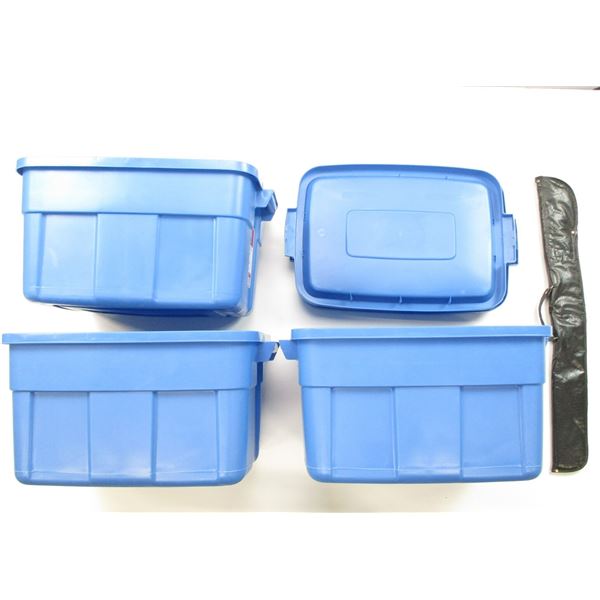 RUBBERMAID ROUGHNECK BINS ETC