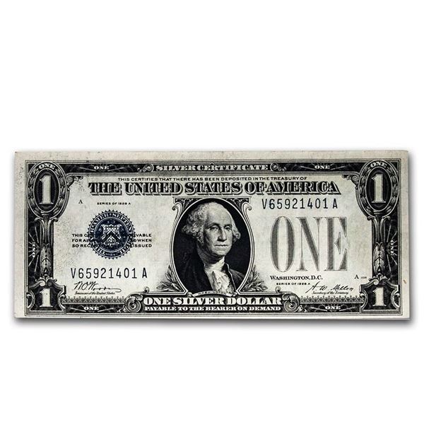 1928-A $1.00 Silver Certificate AU