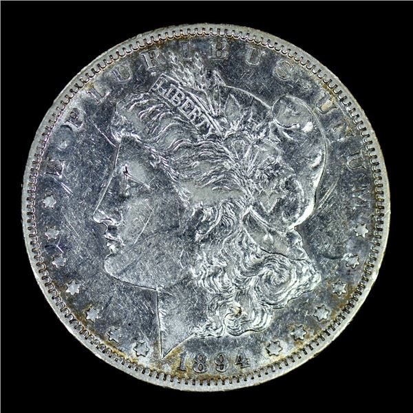 1894-S Morgan Silver Dollar CHOICE AU+ Key Date