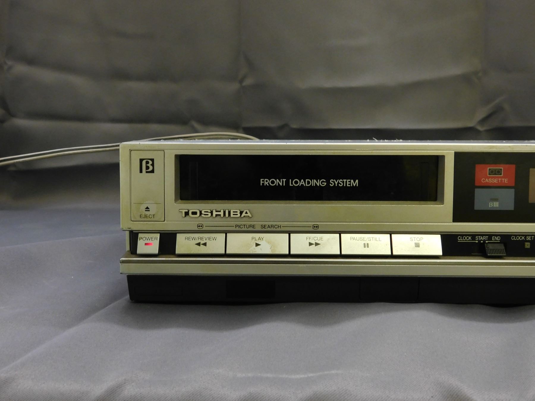 Toshiba BETA Tape Player VCR Toshiba BETA Tape Player VCR