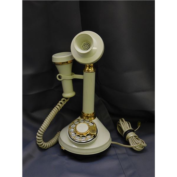 Northern DecoTel Model BC 4101 W Candlestick Phone circa