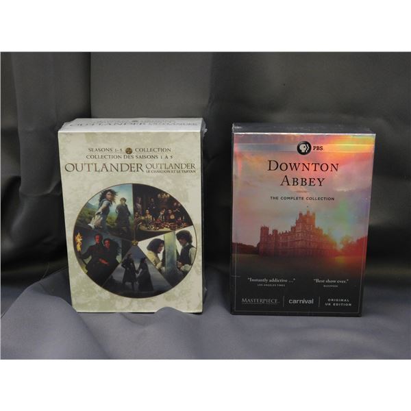 Lot of 2 Outlander Season 1-5 Collection and Downtown Abbey Complete ...