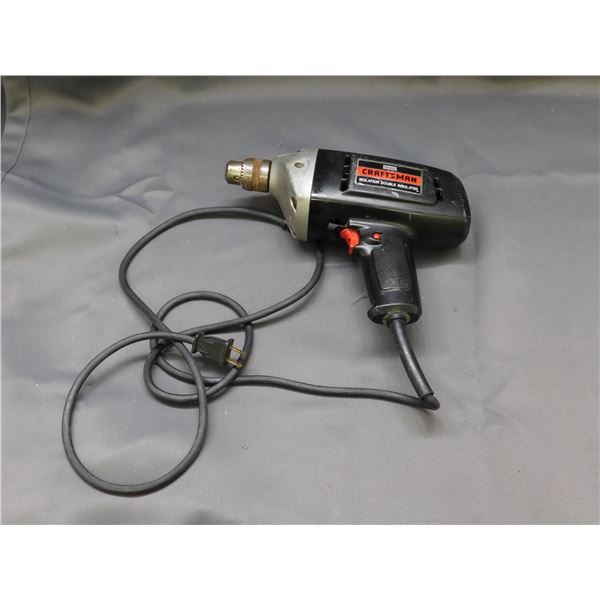 Sears Craftsman Isolation Double Insulated Reversible Electric Drill