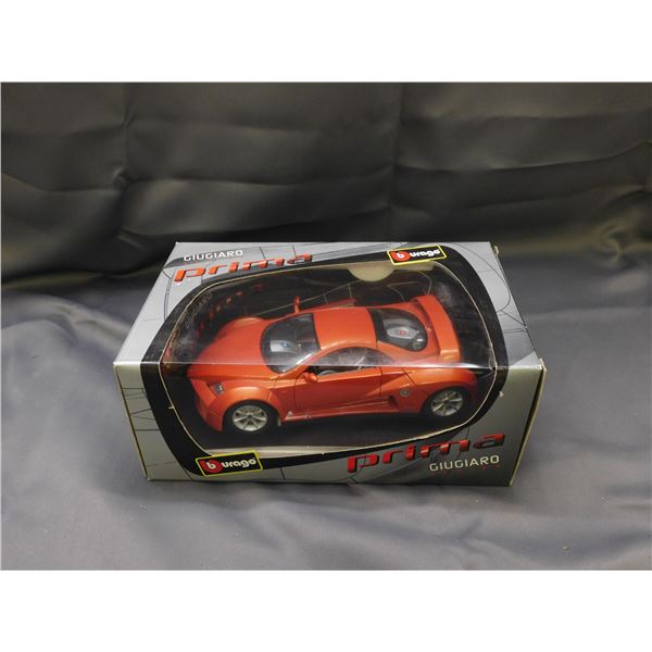 LJ958 BURAGO GIUGIARO DESIGN 1/18 1:18 Voiture Prima speedster vert