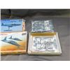Image 2 : Lot of 2 Model Kits Sword T-33 USAF RCAF and T-38 Talon War Planes Aircraft Fighter War Jets