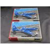 Image 1 : Lot of 2 PH-1 Phantom First US Navy Jet Fighter Model Kits 1:72 War Plane Special Hobby