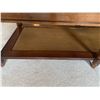 Image 3 : Vintage Wooden & Glass Top Coffee Table