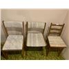 Image 1 : Set of 3 x Chairs