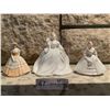 Image 1 : Three Coalport Porcelain Figurines - "Selena", "Samantha", and "Lesley"