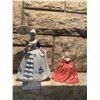 Image 1 : Two Porcelain Figurines - Coalport "Natalie" & Elegant Woman in Blue Ballgown