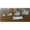 Image 2 : Set of Four Crystal Swans