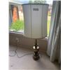 Image 1 : Ornate Lamp with Bronze-Toned Base