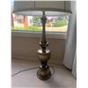 Image 2 : Ornate Lamp with Bronze-Toned Base