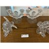 Image 2 : Pair of Angel Baby & Ornate Glass Candleholders