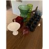 Image 3 : Collection of Coloured Glassware