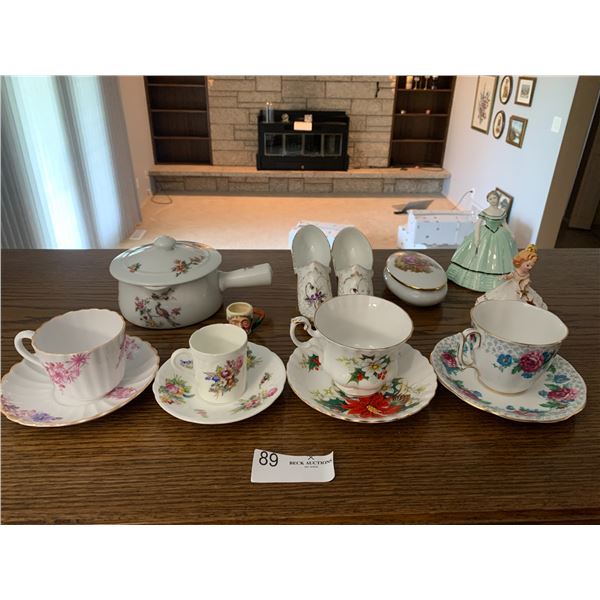 Assortment of Porcelain and China Collectibles - Includes Royal Albert, Coalport, Birks and More!