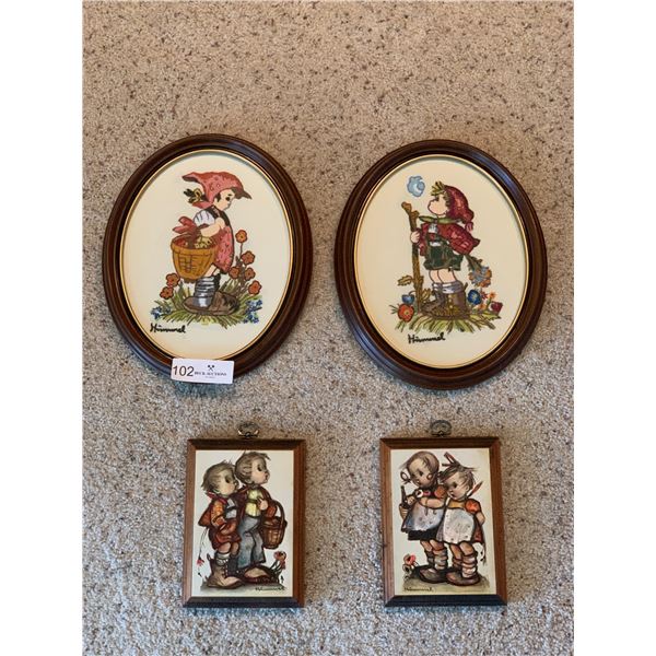 Four Hummel Artworks