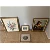 Image 1 : Four Framed Needlepoint Artworks