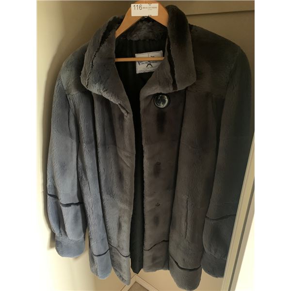 Beaver Fur Coat (Fits Larger-Sized Women)