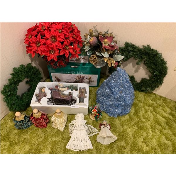 Assortment of Christmas Decorations