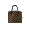 Image 1 : Louis Vuitton Damier Ebene Canvas Leather Triana Handbag