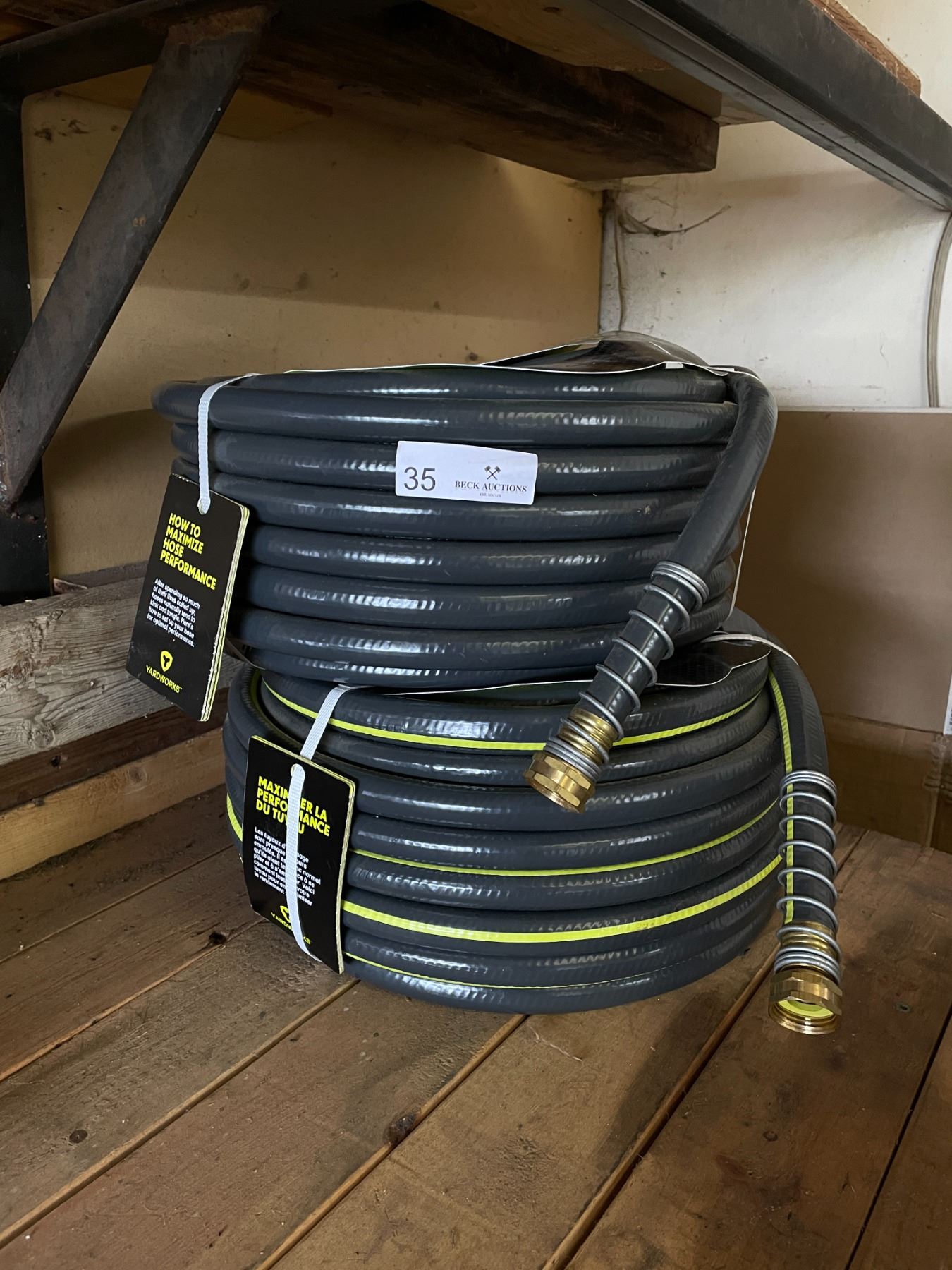 Yardworks Heavy Duty Garden Hoses Beck Auctions Inc.