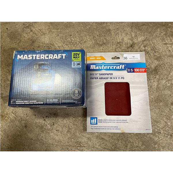 Mastercraft 20V Sander
