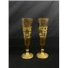 Image 2 : 3 Pairs Of Indian EnamelledBrass Vases