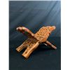 Image 2 : 2 Carved Folding Teak Book Stands