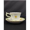 Image 2 : Lissi Kaplan Designed Fine Art Porcelain Painted Tea Cup & Saucer & Homedics Aroma Diffuser